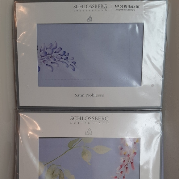 Schlossberg Aurelie QUEEN duvet cover 1 standard sham $976 - Picture 7 of 14